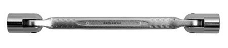 36166 Klucze przegubowe nasadowe CrV 6 szt 8-19mm Proline