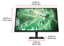 Monitor HP Omen 27q QHD IPS 165Hz 27 cali 2560x1440 HDMI DisplayPort pivot 780H4E9