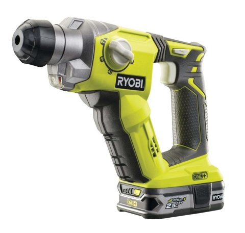 R18SDS-125S RYOBI MŁOTOWIERTARKA AKUMULATOROWA SDS+ 18V ONE+ 1.3J 1x2.5Ah TORBA