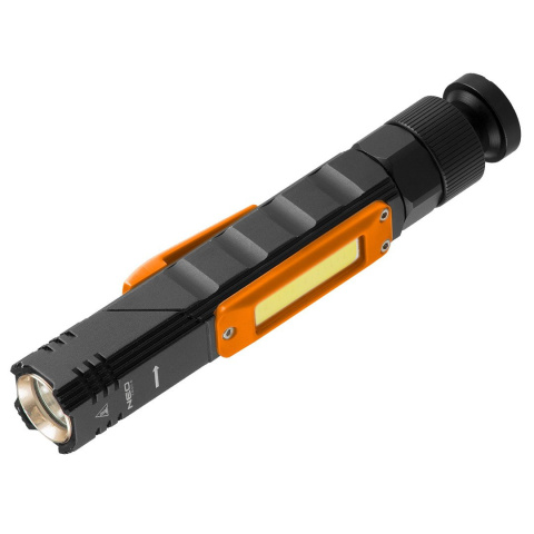 99-034 LATARKA AKUMULATOROWA USB 300 LM 2 W 1 CREE XPE + COB LED NEO TOOLS