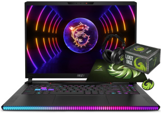 MSI Raider GE78HX 13VI 17 QHD+ IPS 240Hz i9-13980HX 24-rdzeni 32GB DDR5 2TB SSD NVMe NVIDIA GeForce RTX 4090 16GB W11 + LOOT BOX