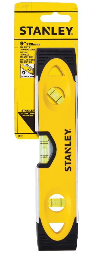 0-43-511 Poziomica Torpedo Shockproof z magnesem Stanley