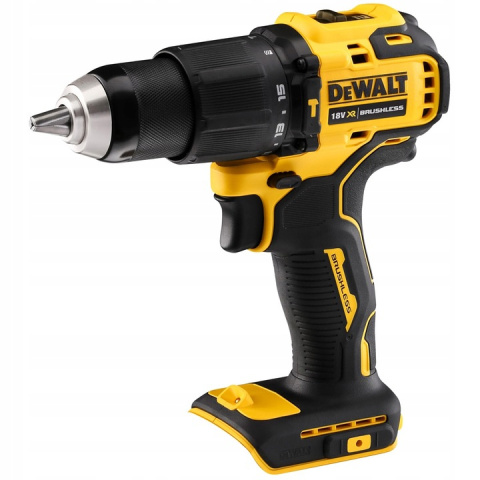 DCD709D2T-QW Wiertarko-wkrętarka udar 65Nm 2x(2,0Ah) 18V DeWalt