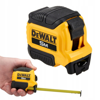 MIARA ZWIJANA METR 5m 5000cm SZEROKOŚĆ 28mm DEWALT