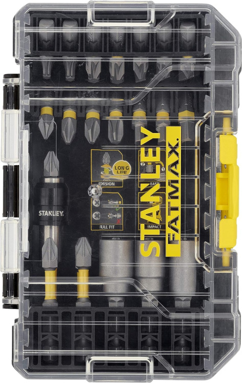 Stanley FatMax 32-częściowy zestaw bitów Torsion STA88557