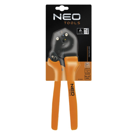 01-503 SZCZYPCE DO ZACISKANIA KOŃCÓWEK KONEKTOROWYCH 22-10AWG NEO TOOLS