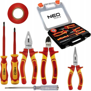 01-237 ZESTAW SZCZYPIEC I WKRĘTAKÓW 1000V, 7 SZT. NEO TOOLS