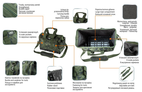 84-322 TORBA TURYSTYCZNA NEO TOOLS