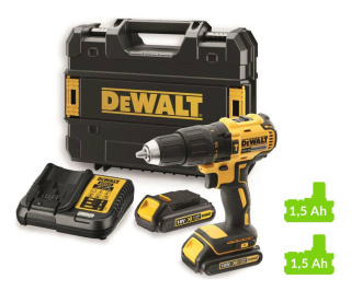 DCD778S2T-QW 18V XR Wiertarko-wkrętarka 2 X 1.5Ah DeWalt