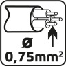 52G441 POMPA ZANURZENIOWA DO WODY BRUDNEJ 400W, WYDAJNOŚĆ 7500 L/GODZ. VERTO