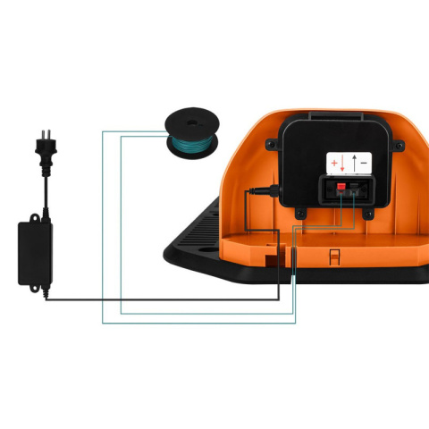 04-621 ROBOT KOSZĄCY 20-60mm DZIAŁKOWY 600m2 AKUMULATOROWE ENERGY+ IPX5 APKA NEO TOOLS