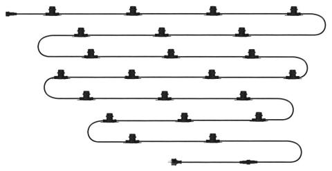 99-106 GIRLANDA 20M + 22 ŻARÓWKI FILAMENT NEO TOOLS