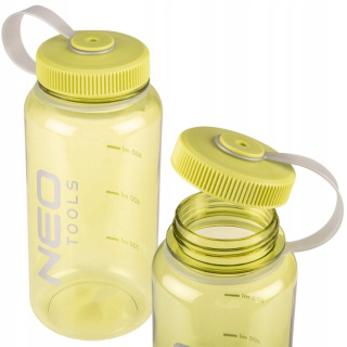 BUTELKA NA WODĘ TRITANOWA 800 ml Tritan BPA free NEO 63-167