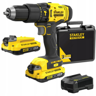 Młotowiertarka 18V STANLEY® FATMAX® V20 , 2x2,0 Ah,walizka SFMCD711D22-QW