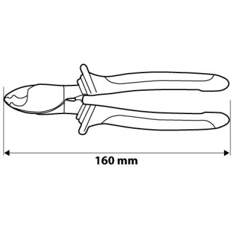 OBCINAK DO KABLI MIEDZIANYCH I ALUMINIOWYCH 160 MM 01-513 NEO TOOLS