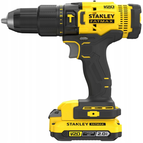 Młotowiertarka 18V STANLEY® FATMAX® V20 , 2x2,0 Ah,walizka SFMCD711D22-QW