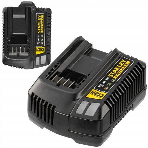 SFMCST933M1-QW Podkaszarka żyłkowa 18V STANLEY® FATMAX® V20 33CM, akumulator 4Ah i ładowarka 2A