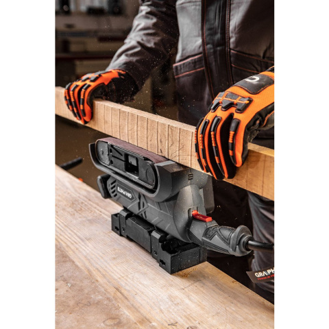 SZLIFIERKA TAŚMOWA 900W, 75X533MM 59G395 GRAPHITE