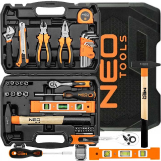 10-200 ZESTAW NARZĘDZI 60 ELEMENTÓW NEO TOOLS