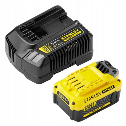 SFMCCS630M1-QW Piła łańcuchowa 18V STANLEY® FATMAX® V20, 30 cm, akumulator 4Ah i ładowarka 2A