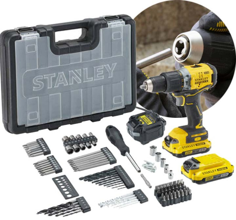 Wiertarko-wkrętarka Stanley Fatmax SFMCD715D2A