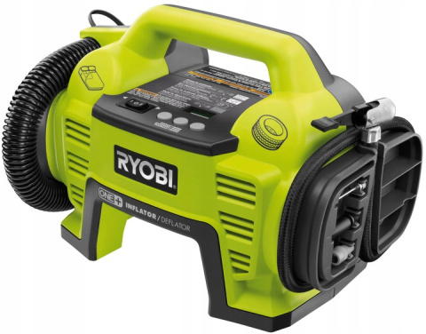 RYOBI POMPKA KOMPRESOR DO POMPOWANIA AKUMULATOROWY 18V R18I + WĘŻE, PRESTA