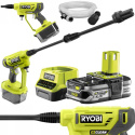 RY18PW22A-125 Myjka ciśnieniowa akumulatorowa EZClean 22 barów 18V Ryobi