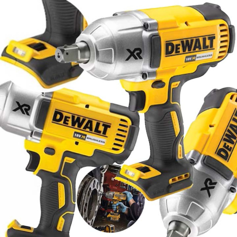 DeWALT UDAROWY KLUCZ AKUMULATOROWY DO KÓŁ BEZSZCZOTKOWY DCF899N 18V 950Nm