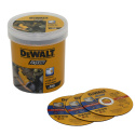 Zestaw 100 sztuk tarcz do cięcia metalu 125x1 Dewalt DT20540