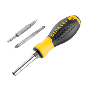 STANLEY WKRĘTAK ŚRUBOKRĘT MULTIBIT 6w1 wymienne końcówki bity PH/SL 68-012