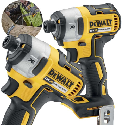 AKUMULATOROWA ZAKRĘTARKA UDAROWA 18V 205 Nm 1/4" DeWALT DCF887N