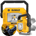 AKUMULATOROWA LAMPA ROBOCZA WARSZTATOTWA HALOGEN LED DeWALT XR DCL077