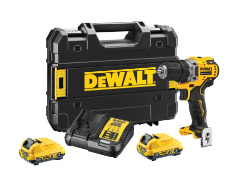 DEWALT WIERTARKO-WKRĘTARKA 12V 57/25Nm 2x2,0Ah BRUSHLESS DCD701D2