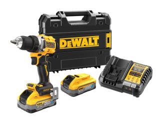 DCD800H2T-QW 18V XR Bezszczotkowa wiertarko-wkrętarka - 2 X POWERSTACK 5AH DEWALT