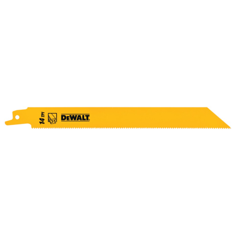 Brzeszczot DO Piły Szablastej BIMETALOWE 203mm 5 SZTUK DeWALT