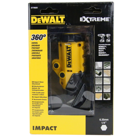 DeWalt Adapter udarowy nożyce do cięcia blachy DT70620-QZ