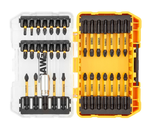 ZESTAW BITÓW TORX PHILIPS POZIDRIV 34 SZTUK DEWALT