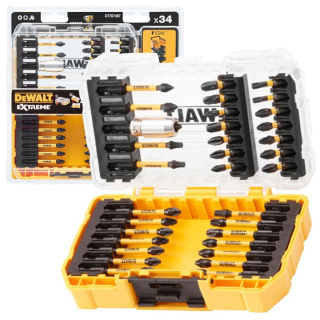 ZESTAW BITÓW TORX PHILIPS POZIDRIV 34 SZTUK DEWALT