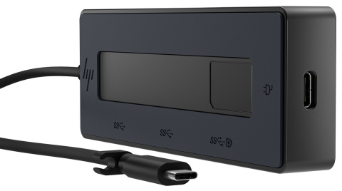 Koncentrator replikator wieloportowy stacja dokująca HP USB-C 4K HUB 4K 60Hz 4x USB-C 6G843AA