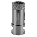 OTWORNICA DIAMENTOWA CERAMIKI GLAZURY 25MM X M14 DO GRESU GRAPHITE