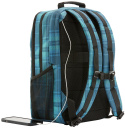 Stylowy plecak HP Campus XL 20l Tartan Plaid na laptopa 7J594AA dodatkowe kieszenie