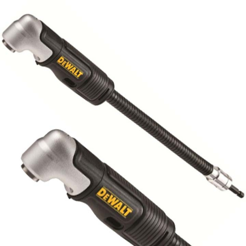 UDAROWY ADAPTER DO NASADEK KĄTOWY 1/4" SZEŚCIOKĄTNY 4W1 DEWALT DT20502