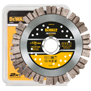 Tarcza diamentowa 125mm Extreme do betonu na sucho i mokro dewalt DT90294