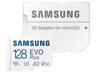 KARTA PAMIĘCI MicroSDXC 128 GB SAMSUNG EVO Plus 160MB/s MB-MC128SA/EU