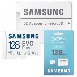 KARTA PAMIĘCI MicroSDXC 128 GB SAMSUNG EVO Plus 160MB/s MB-MC128SA/EU