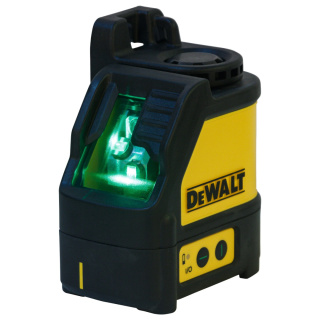 Laser krzyżowy DeWalt DW088CG 20m zielony Poziomica + Walizka