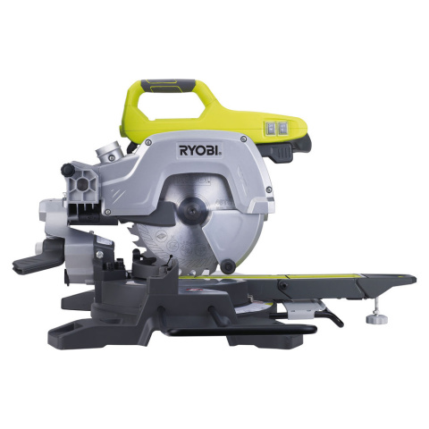 RYOBI PIŁA PILARKA UKOSOWA, UKOŚNICA EMS216L 1500W 5000 OBR 216MM