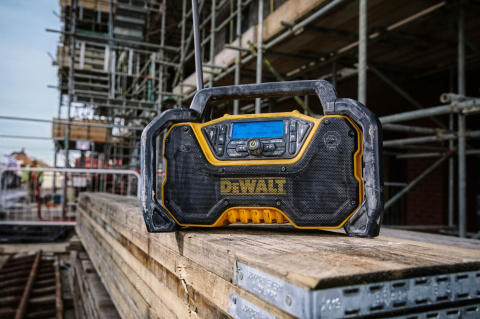 Radio budowlane kompaktowe Bluetooth Li-Ion aku DEWALT DCR029 +zasilacz