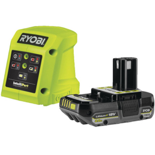 ZESTAW RYOBI AKUMULATOR 2.0AH 18V ONE+ Z ŁADOWARKĄ 1.5A RC18115-120L