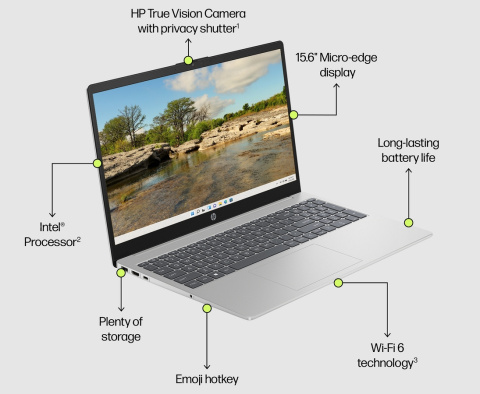 HP 15 FullHD IPS Intel Core i5-1334U 10-rdzeni 8GB DDR4 512GB SSD NVMe NVIDIA GeForce MX570A 2GB Windows 11